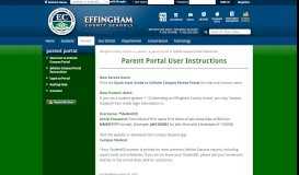 
							         Parent Portal / Infinite Campus Portal Instructions								  
							    
