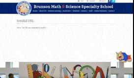 
							         Parent Portal Information - Brunson Math & Science Specialty School								  
							    