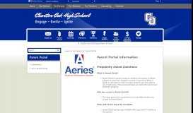 
							         Parent Portal / Information - Charter Oak Unified School District								  
							    