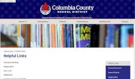 
							         Parent Portal – Information – Columbia County Schools								  
							    