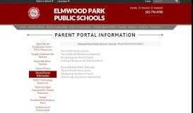 
							         Parent Portal Information - Elmwood Park Public Schools								  
							    