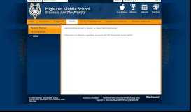 
							         Parent Portal Information / Home - Highland - Highland Central School ...								  
							    