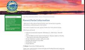 
							         Parent Portal Information - Lake Tahoe Unified School District								  
							    