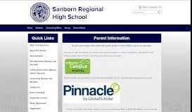 
							         Parent Portal Information - Sanborn Regional School District								  
							    