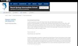 
							         Parent Portal Information - Spartanburg District Five								  
							    