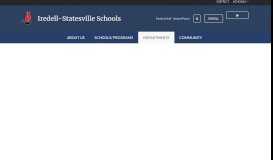 
							         Parent Portal - Iredell-Statesville Schools								  
							    