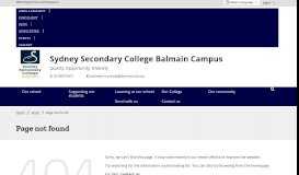 
							         Parent Portal Launch - Sydney Secondary College Balmain Campus								  
							    