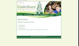 
							         Parent Portal - Lindenhurst Public Schools Our District								  
							    