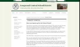 
							         Parent Portal - Longwood Central School District								  
							    