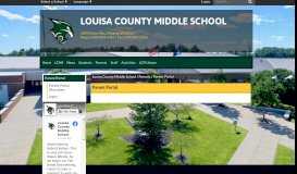 
							         Parent Portal - Louisa County Middle School								  
							    