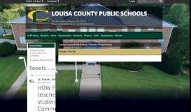 
							         Parent Portal - Louisa County Public Schools								  
							    