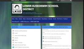 
							         Parent Portal - Lower Kuskokwim School District								  
							    