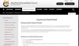 
							         Parent Portal - Manassas City Public Schools								  
							    
