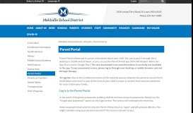
							         Parent Portal - Mehlville School District								  
							    
