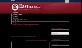 
							         Parent Portal & Mobile App Installation - East High School - Des ...								  
							    