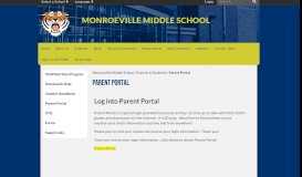 
							         Parent Portal - Monroeville Middle School								  
							    