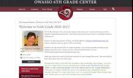
							         Parent Portal – Mrs. Francine Moseley – Owasso 6th Grade Center								  
							    