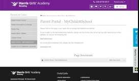 
							         Parent Portal - MyChildAtSchool - Harris Girls' Academy Bromley								  
							    