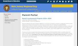 
							         Parent Portal - New Jersey Regional Day - Newark Public Schools								  
							    