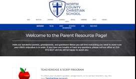 
							         Parent Portal - North County Christian School								  
							    