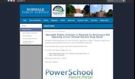 
							         Parent Portal - Norwalk Public Schools								  
							    