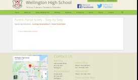 
							         Parent Portal Notes – Step by Step | Wellington High School								  
							    