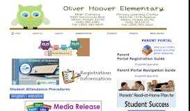 
							         parent portal - Oliver Hoover Elementary School								  
							    