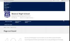 
							         Parent portal on Sentral - Bowral High School								  
							    
