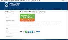 
							         Parent Portal Online Registration - Jessamine County Schools								  
							    