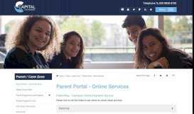 
							         Parent Portal - Online Services - Capital City Academy								  
							    