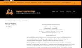 
							         Parent Portal - Orange Public Schools								  
							    