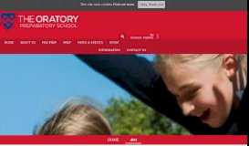 
							         Parent Portal | Oratory Prep School								  
							    