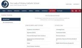 
							         Parent Portal - Our Lady of Victory Catholic School								  
							    