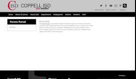 
							         Parent Portal / Overview - Coppell - Coppell ISD								  
							    