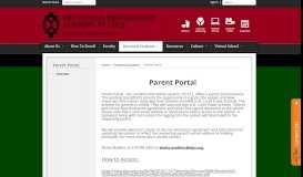 
							         Parent Portal / Overview - Saint Louis Public Schools								  
							    