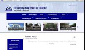 
							         Parent Portal • Page - Los Banos Unified School District								  
							    
