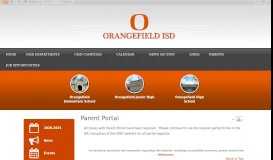 
							         Parent Portal • Page - Orangefield ISD								  
							    