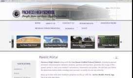 
							         Parent Portal • Page - Pacheco High School - Los Banos Unified ...								  
							    