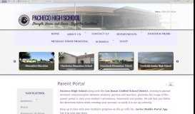 
							         Parent Portal • Page - Pacheco High School								  
							    
