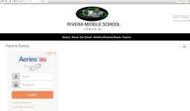 
							         Parent Portal • Page - Rivera Middle School								  
							    