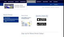 
							         Parent Portal / Parent Portal - Holden R-III School District								  
							    