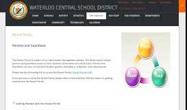 
							         Parent Portal / Parent Portal - Waterloo Central School District								  
							    