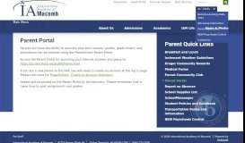 
							         Parent Portal - Parent Quick Links - International Academy of Macomb								  
							    