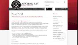 
							         Parent Portal - Parents - Home - Anchor Bay School District - Misd								  
							    