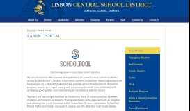 
							         Parent Portal – Parents – Lisbon Central School District								  
							    