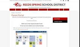 
							         Parent Portal – Parents – Reeds Spring School District								  
							    