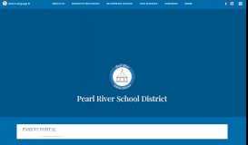 
							         Parent Portal - Pearl River School District								  
							    