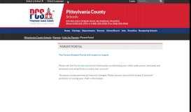 
							         Parent Portal - Pittsylvania County Schools								  
							    