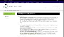 
							         Parent Portal / Portal FAQ - Hopkins County Schools - Kyschools.us								  
							    