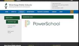 
							         Parent Portal / PowerSchool Login - West Fargo Public Schools								  
							    